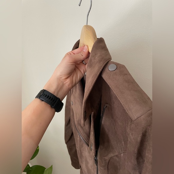 BB Dakota suede moto jacket - Picture 7 of 7